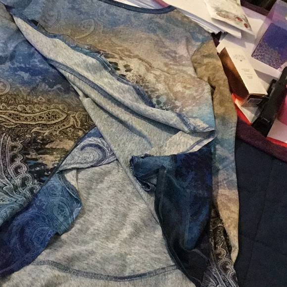 NWT One World Women’s Split Back Top - Picture 10 of 16